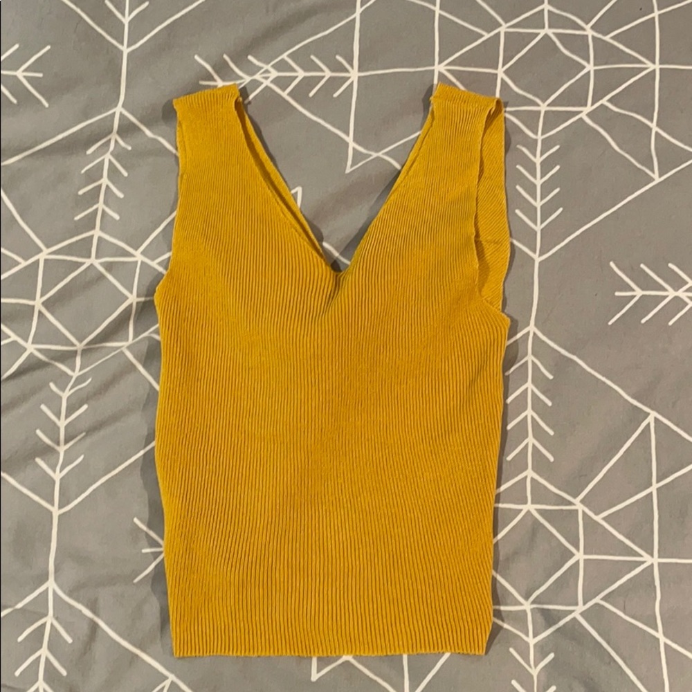 Yellow tank